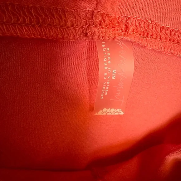 FP Movement Hot Shot Hooded Layer Coral Pink Size M Oversized Size M - Picture 3 of 9